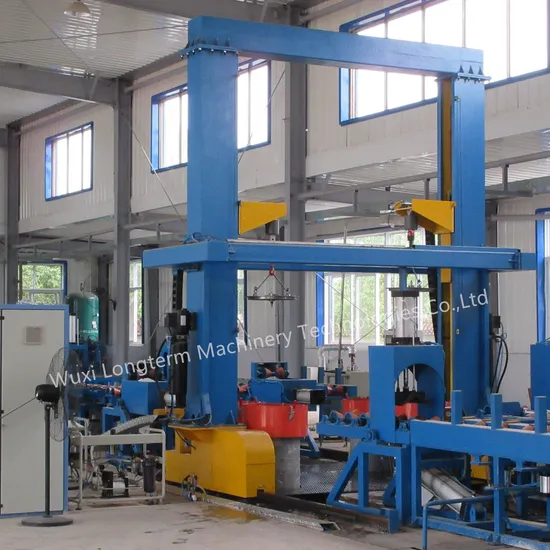 Gantry Type 200 PCS Daily Capacity External Hydro Testing Machine for CNG/ Industrial Cylinder 