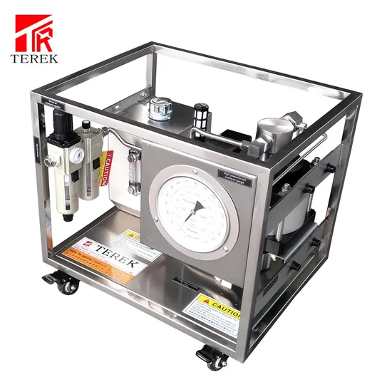 Terek Hydro Test Pump Hydro Testing Machine with Precision Pressure Gauge 