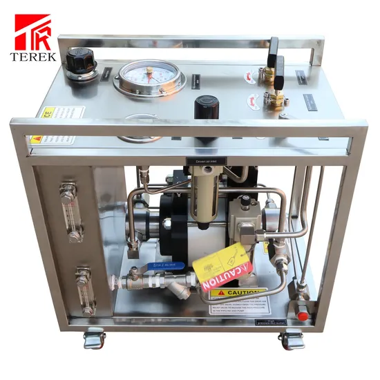 Terek Air Driven Hydro Oil Testing Pump Unit for Hydraulic Testing of Building Materials Testing Machine 