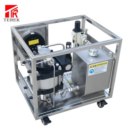 Terek High Pressure Hytrostatic Liquid Hydro Hydraulic Burst Test Machine for Hose/Pipe/Tube/Cylinder Testing 