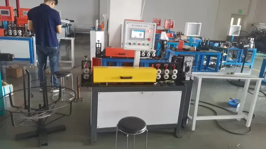 Hydraulic Pipe Straightener and Guillotine Cutter with Servo Cutting System 